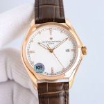 TW Factory Vacheron Constantin FiftySix 40mm 1326 Movement Italian Calfskin Leather Strap Watch